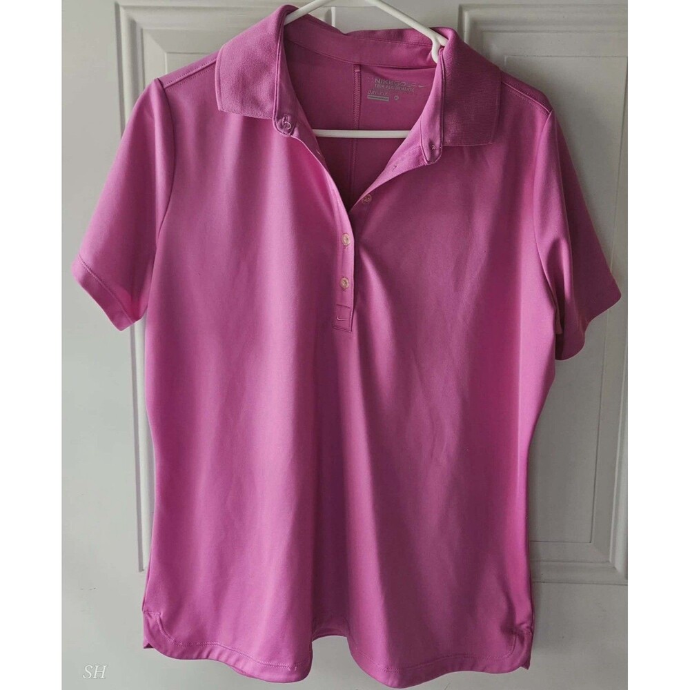 Nike Golf Tour Performance Dri-FIT Women's Pink Polo Shirt –‎ Size XL